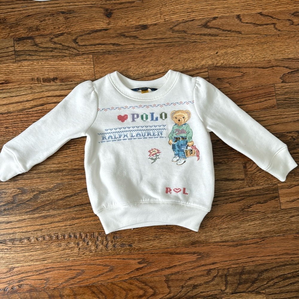 2T Polo Sweater, Toddler girl